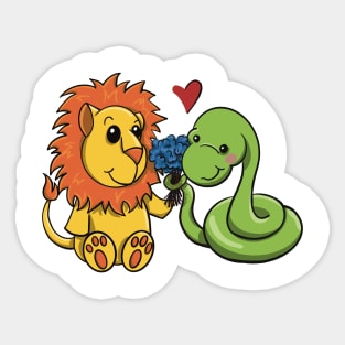 Brave Love Sticker